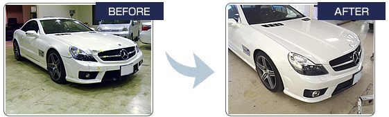 ベンツ/板金・修理