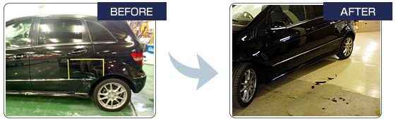 ベンツ/板金・修理